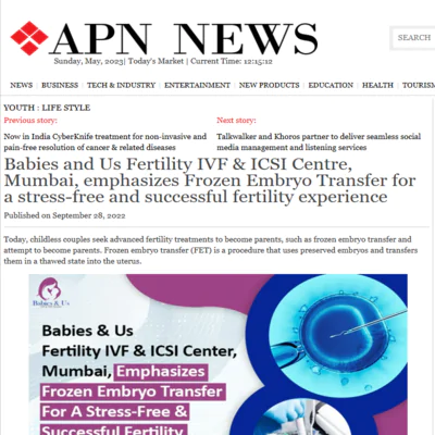babies and us fertility center news on APN news