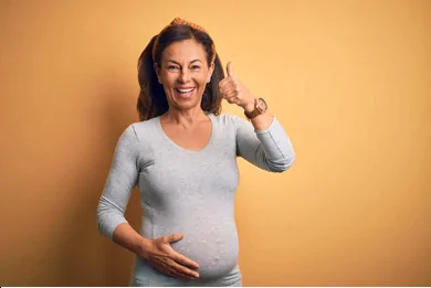 pregnancy after 45